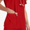 Haut médical à col en V Eds Essentials pour femme Haut médical à col en V Eds Essentials pour femme