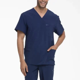 Haut médical à col en V Eds Essentials pour homme