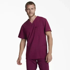 Haut médical à col en V Eds Essentials pour homme