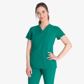 Haut médical à col en V Eds Nxt pour femme