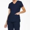 Haut médical à col en V Eds Signature pour femme Haut médical à col en V Eds Signature pour femme
