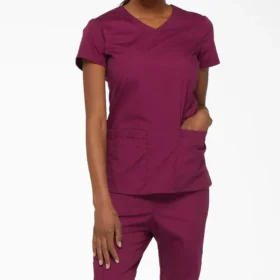 Haut médical à col en V Eds Signature pour femme