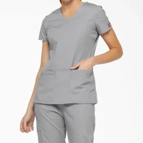 Haut médical à col en V Eds Signature pour femme