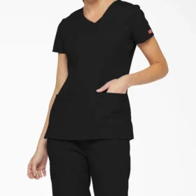 Haut médical à col en V Eds Signature pour femme
