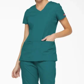 Haut médical à col en V Eds Signature pour femme
