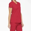 Haut médical à col en V Eds Signature pour femme Haut médical à col en V Eds Signature pour femme