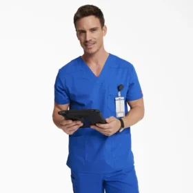 Haut médical à col en V Eds Signature pour homme