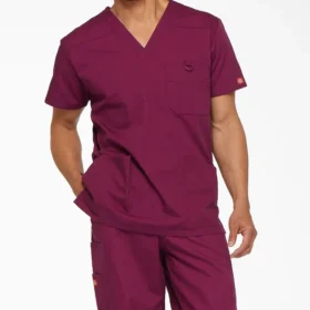 Haut médical à col en V Eds Signature pour homme