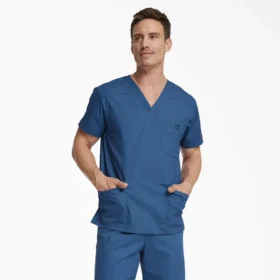 Haut médical à col en V Eds Signature pour homme