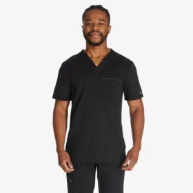 Haut médical à col en V pour homme Balance, à rentrer dans le pantalon