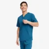 Haut médical à col en V pour homme Balance, à rentrer dans le pantalon Haut médical à col en V pour homme Balance, à rentrer dans le pantalon