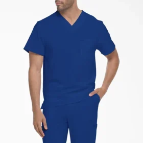 Haut médical à col en V pour homme Eds Essentials, à rentrer dans le pantalon