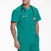 Haut médical à col en V pour homme Eds Essentials, à rentrer dans le pantalon Haut médical à col en V pour homme Eds Essentials, à rentrer dans le pantalon