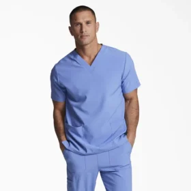 Haut médical unisexe à col en V Eds Essentials