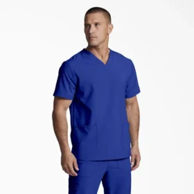 Haut médical unisexe à col en V Eds Essentials