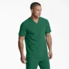 Haut médical unisexe à col en V Eds Essentials
