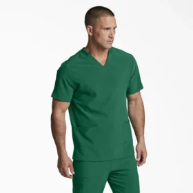 Haut médical unisexe à col en V Eds Essentials