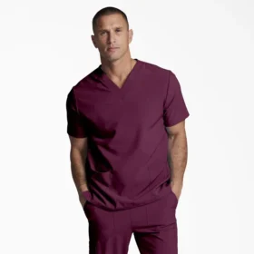 Haut médical unisexe à col en V Eds Essentials