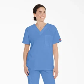 Haut médical unisexe à col en V Eds Signature