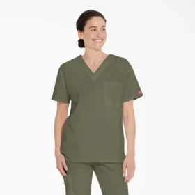 Haut médical unisexe à col en V Eds Signature
