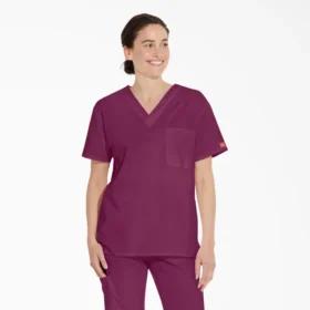 Haut médical unisexe à col en V Eds Signature