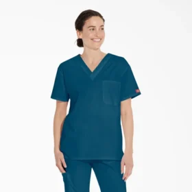 Haut médical unisexe à col en V Eds Signature