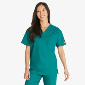 Haut médical unisexe à col en V Eds Signature