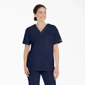 Haut médical unisexe à col en V Eds Signature