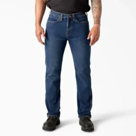 Jeans 5 poches Flex à coupe régulière