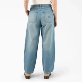 Jeans ample pour femme avec Double Knee