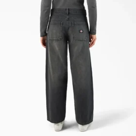 Jeans ample pour femme avec Double Knee