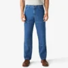 Jeans à coupe décontractée et genoux renforcés Double Knee Jeans à coupe décontractée et genoux renforcés Double Knee