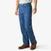 Jeans à coupe décontractée et genoux renforcés Double Knee Jeans à coupe décontractée et genoux renforcés Double Knee