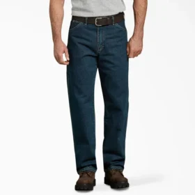 Jeans de charpentier ample et épais