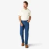 Jeans de charpentier ample et épais