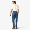 Jeans de charpentier ample et épais