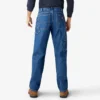 Jeans de charpentier à coupe décontractée