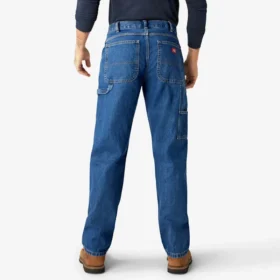 Jeans de charpentier à coupe décontractée