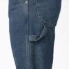 Jeans de charpentier à coupe décontractée