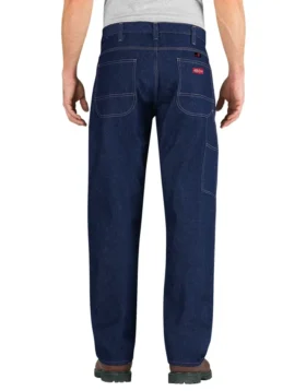 Jeans de charpentier ignifuges à coupe décontractée et coupe droite