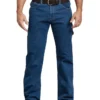 Jeans de travail en denim à coupe décontractée et jambes droites