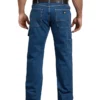 Jeans de travail en denim à coupe décontractée et jambes droites