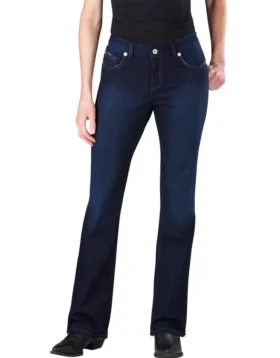 Jeans slim bootcut pour femme