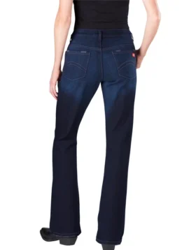 Jeans slim bootcut pour femme
