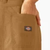 Jupe midi cargo en toile de coton pour femme