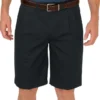 Kaki Dickies 10&Prime; à coupe décontractée et plis sur le devant
