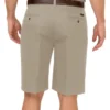 Kaki Dickies 10&Prime; à coupe décontractée et plis sur le devant