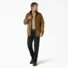 Manteau de travail en toile entièrement cirée