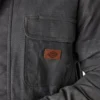 Manteau de travail en toile entièrement cirée