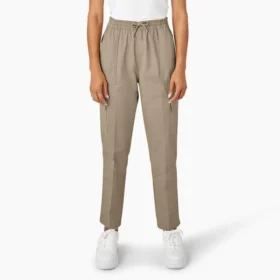 Pantalon cargo à cordon de serrage pour femme
